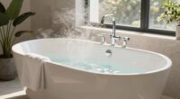 luxury self care bathing experience