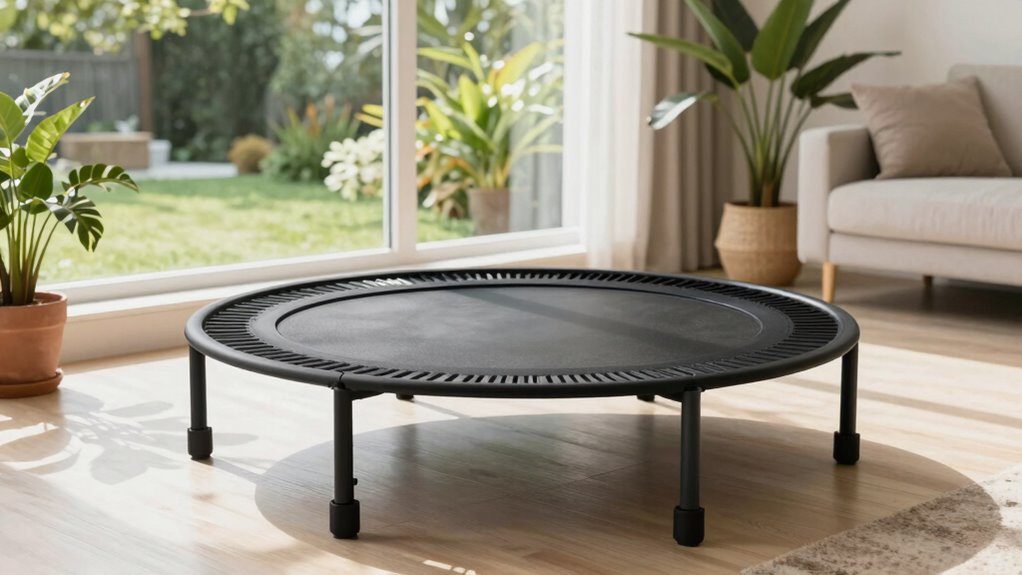 rebounder enhances physical and mental wellness