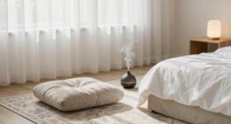 serene bedroom meditation accessory