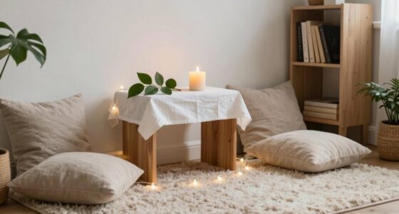 simple home sacred space