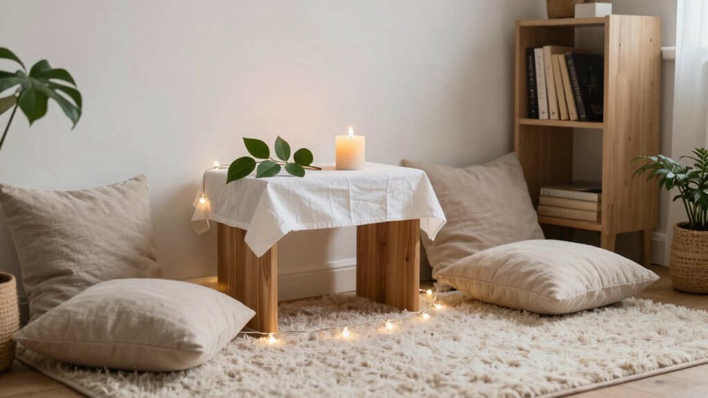 simple home sacred space