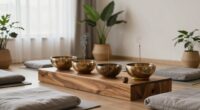 singing bowls enhance meditation spaces