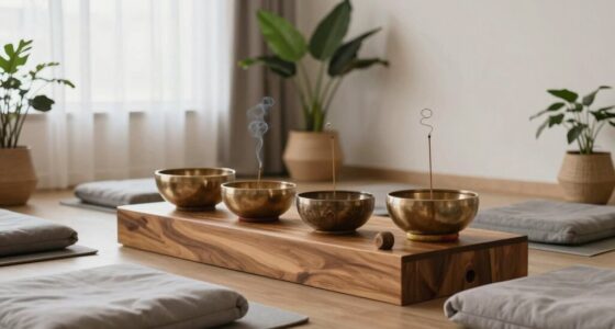 singing bowls enhance meditation spaces