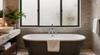 spa inspired bathroom transformation