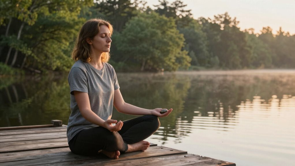 stay calm center yourself