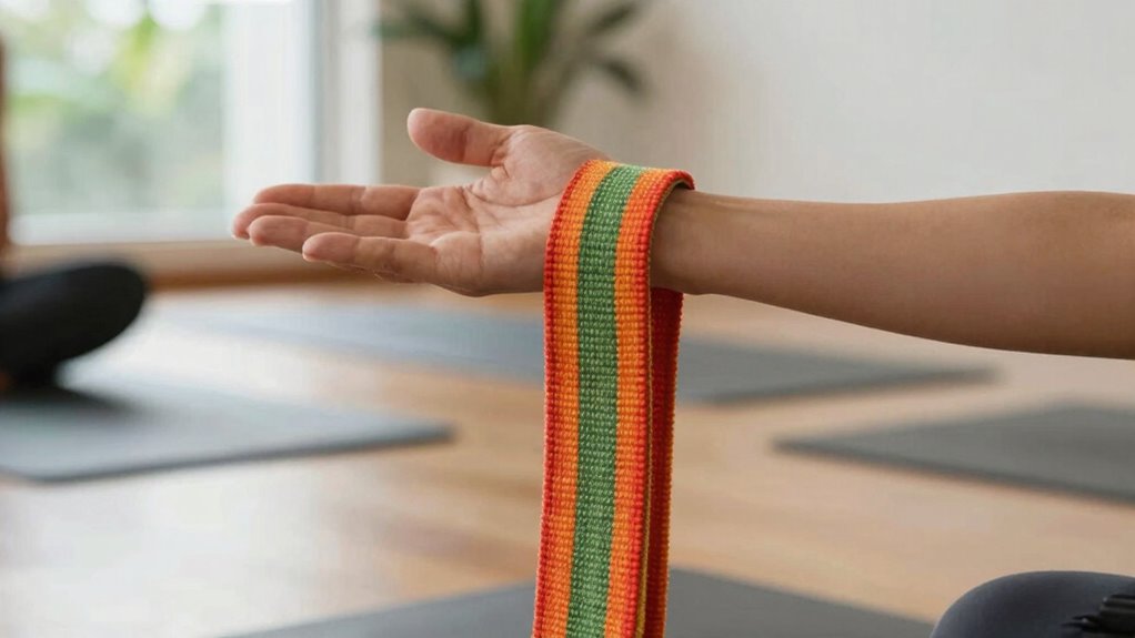 yoga straps enhance mindful healing