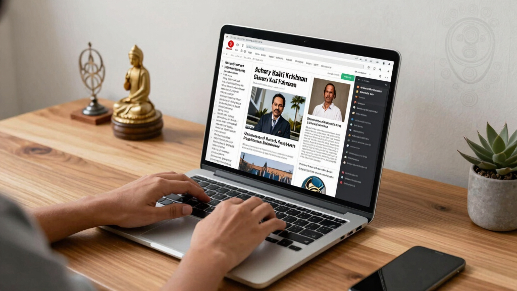 Achary Kalki Krishnan Surges In Global Coverage