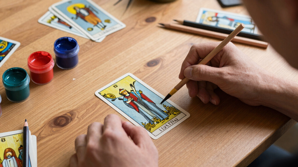From card game to a tool of divination: the artistic history of tarot